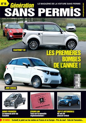 Génération Sans Permis le magazine de la voiture sans permis