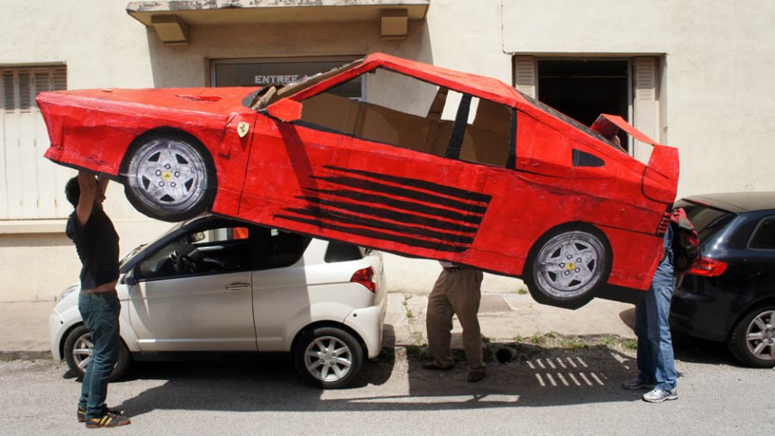 voiture sans permis ferrari