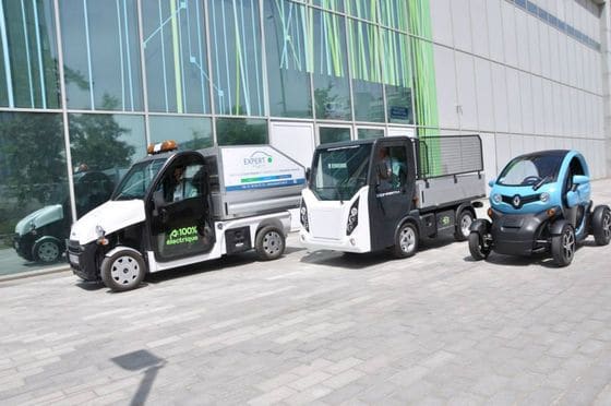 Ligier Pulse 4 Comarth T-Truck et Renault Twizy Cargo
